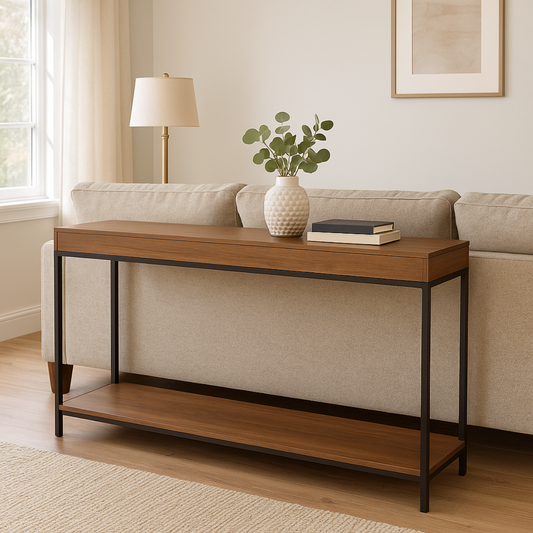 Console Table Behind Sofa Styling Tips 2025