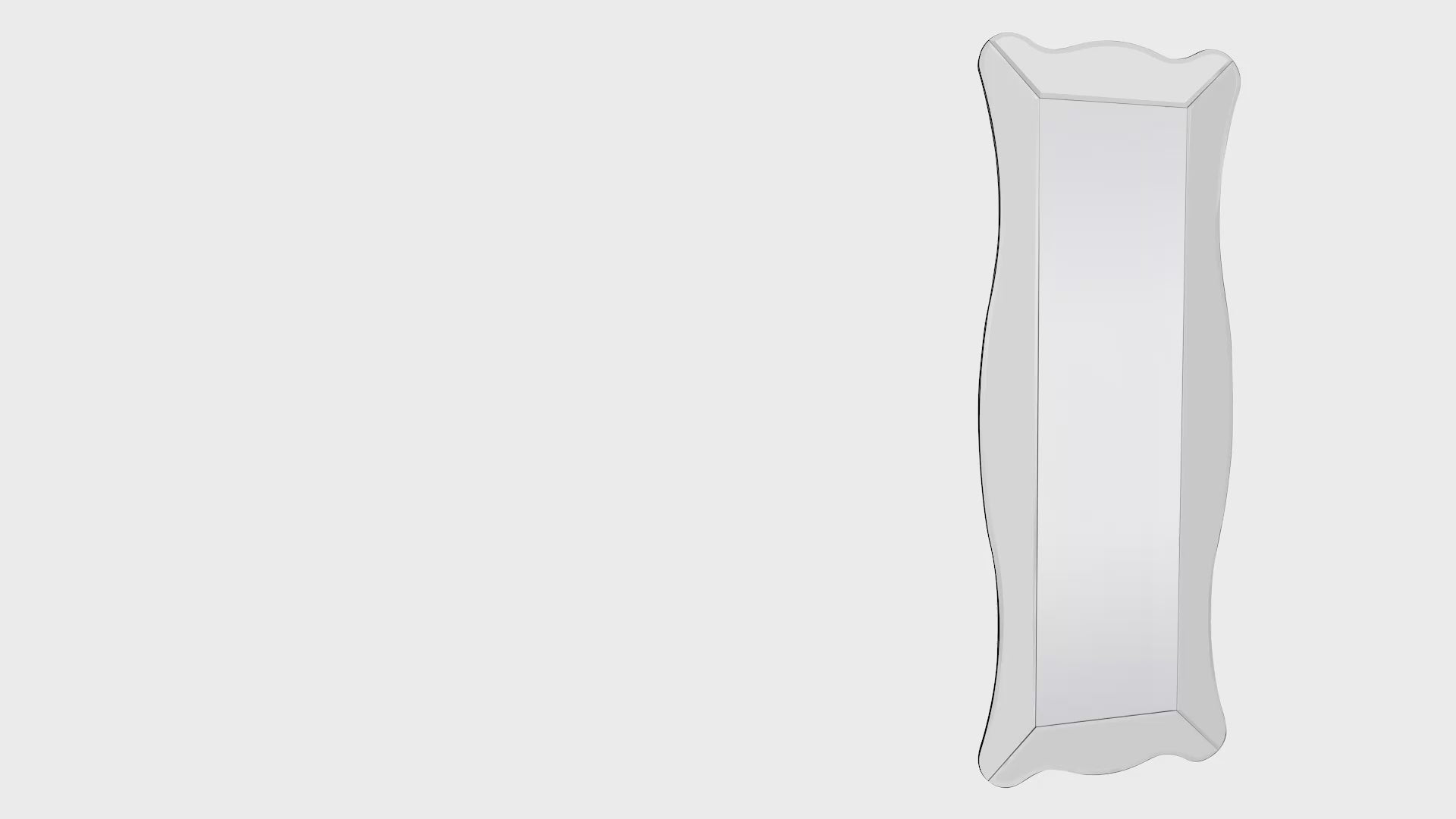 Wavelength Beveled Accent Mirror