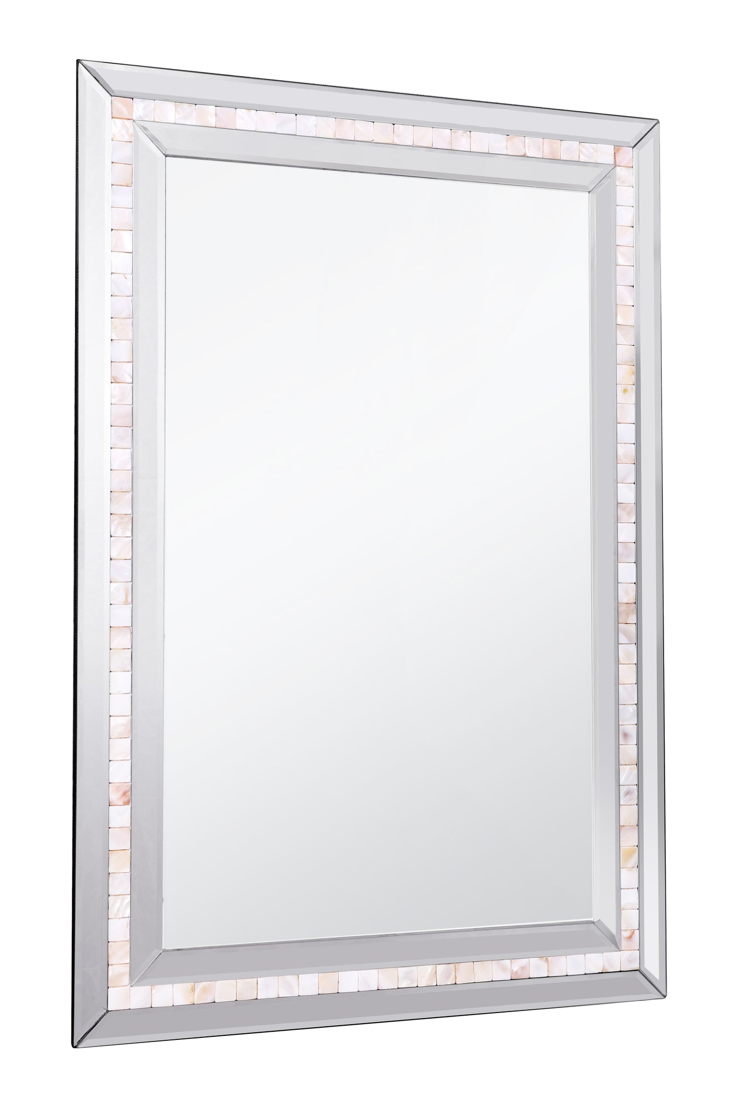Mosaic Tiled Beveled Bathroom/Vanity Mirror