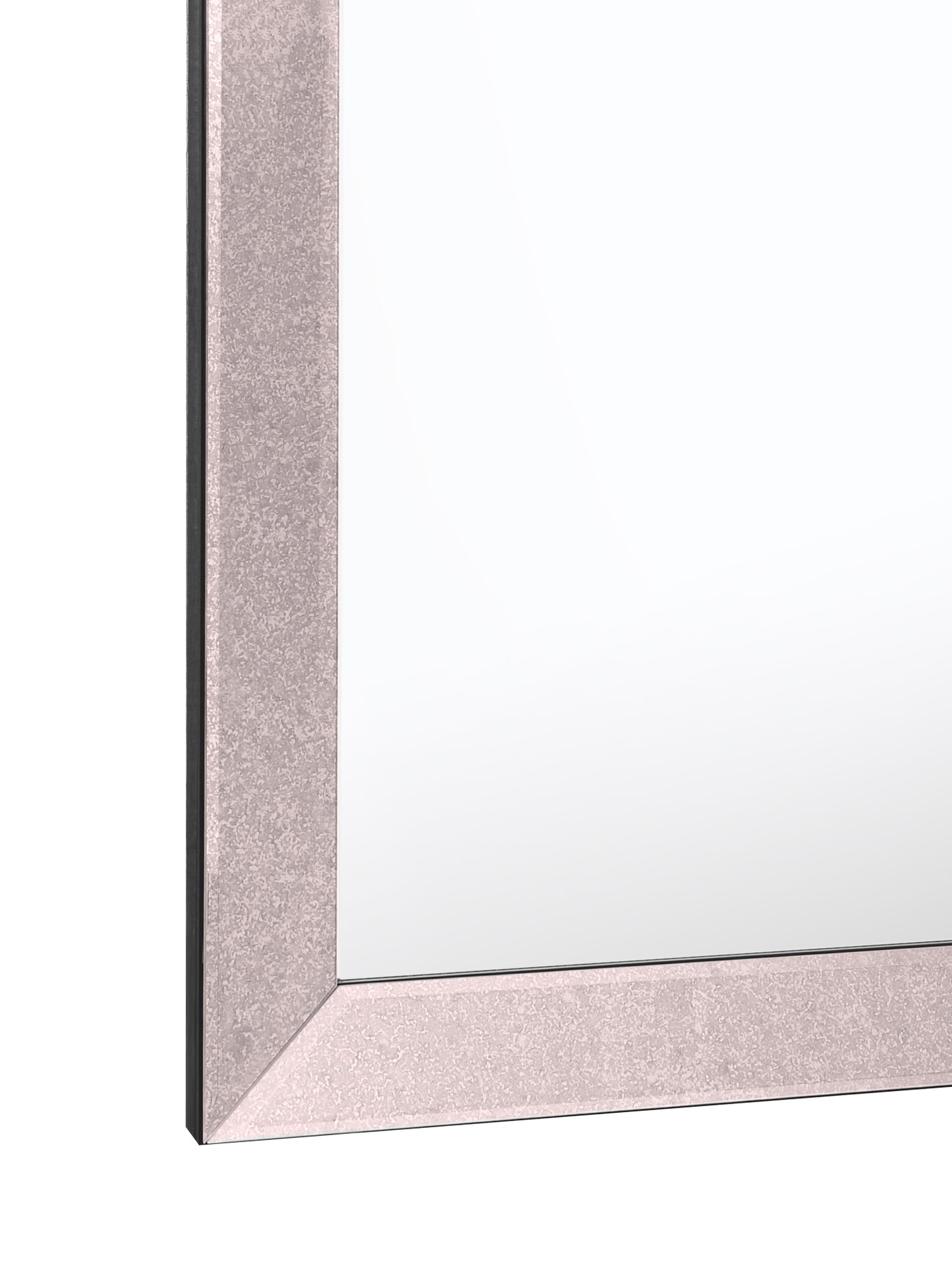 Bristol Square Classic Textured Frame Mirror