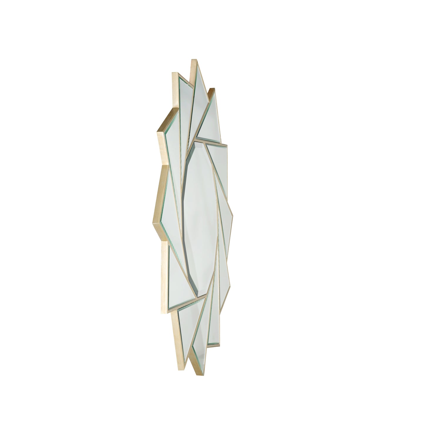 Pinwheel Circular Accent Mirror