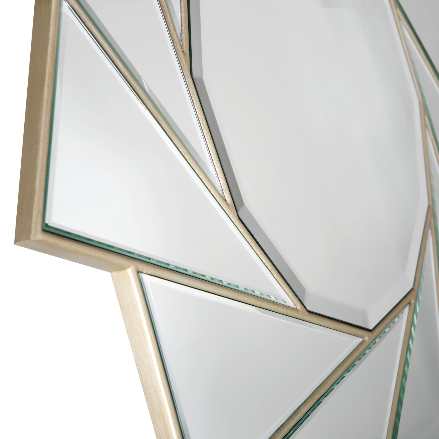 Pinwheel Circular Accent Mirror