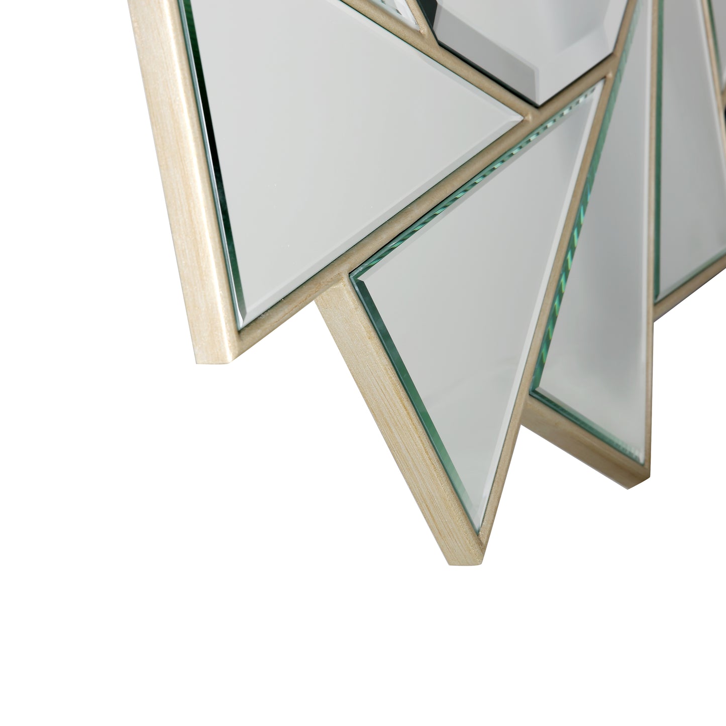 Pinwheel Circular Accent Mirror
