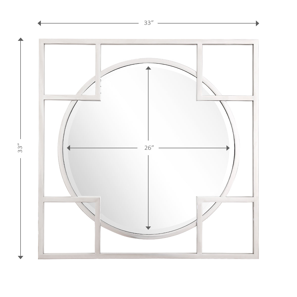 Kinney Square Wall Mirror