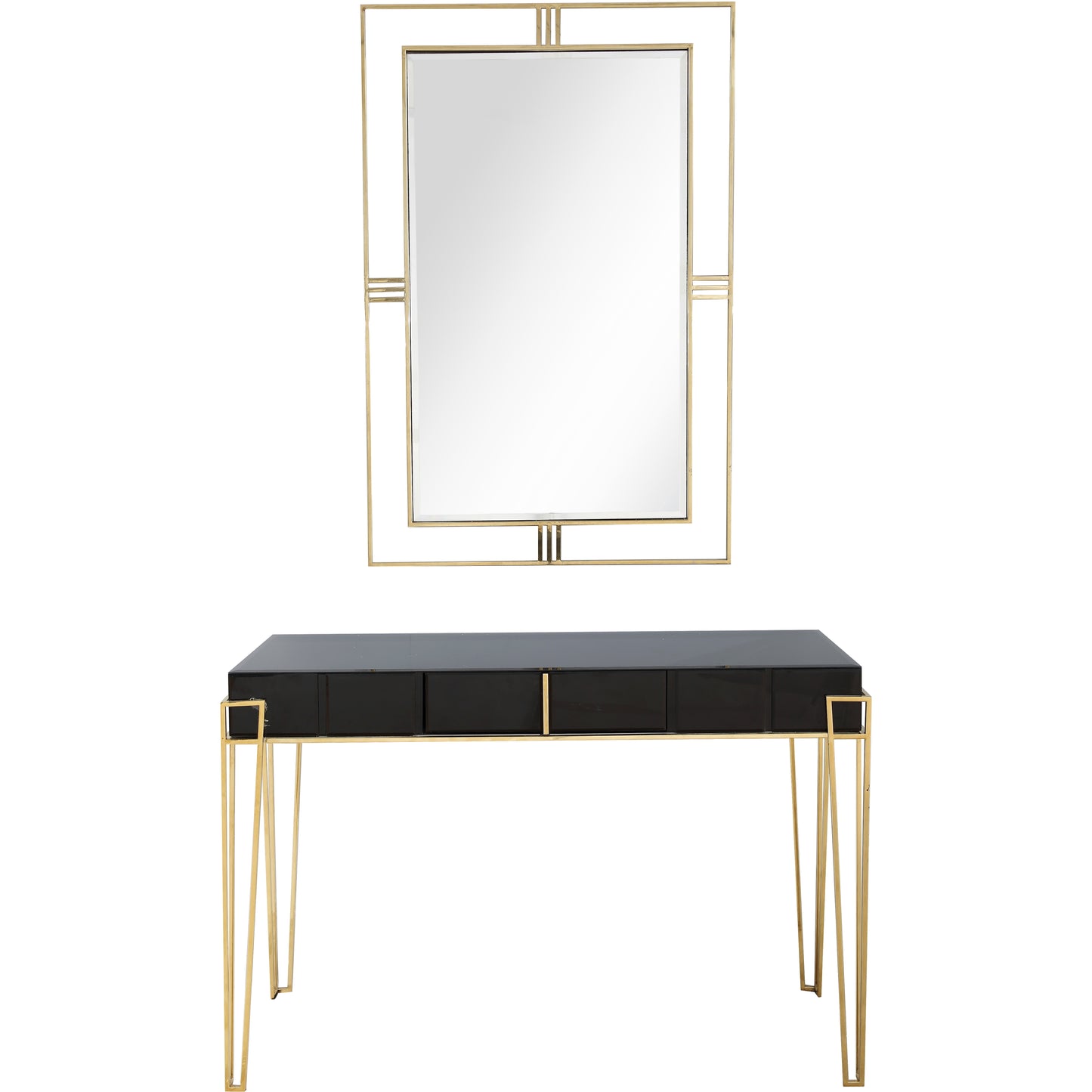 Daria Wall Mirror and Console
