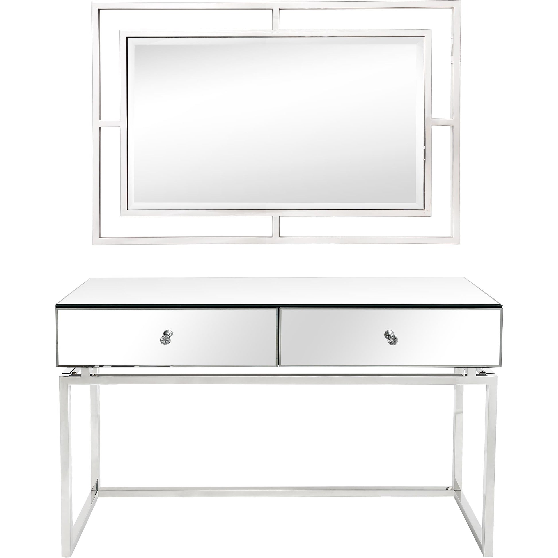 Addison Wall Mirror and Console Table