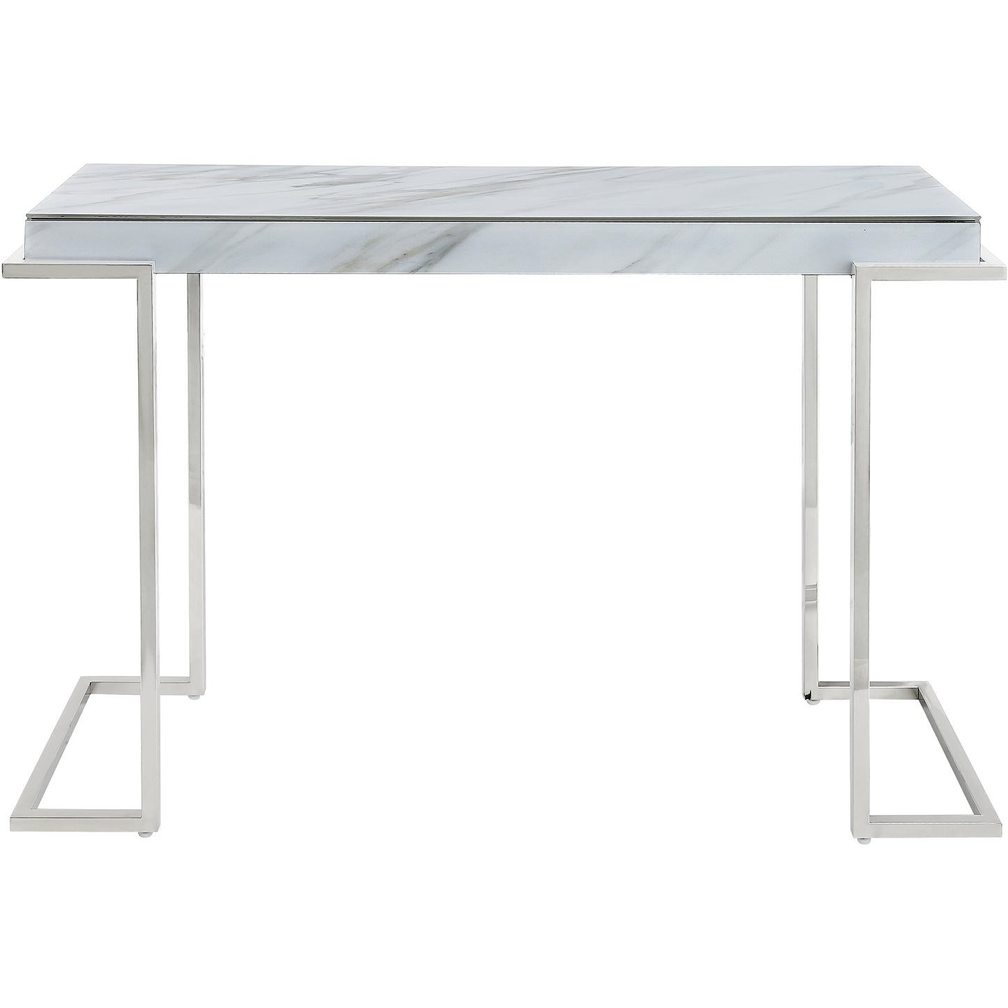 Aldon Wall Mirror and Console Table