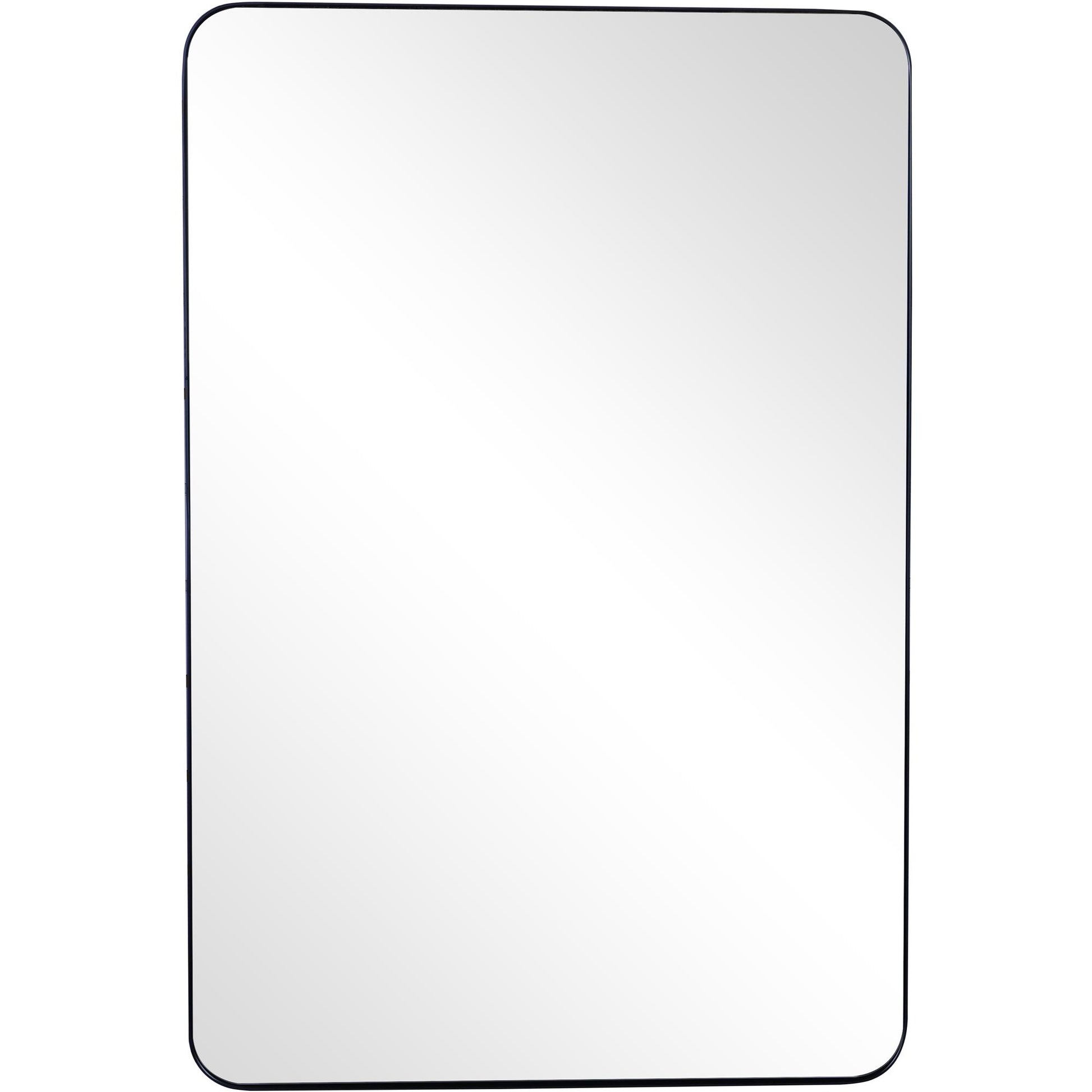 Rectangular Metal Frame Mirror