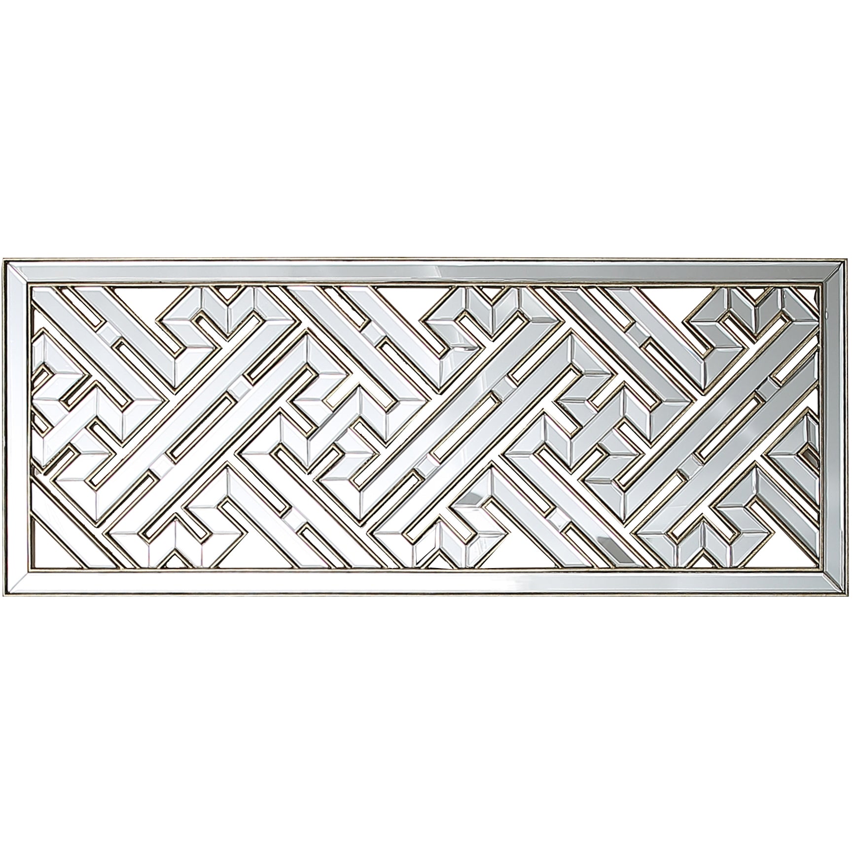 Becket Wall Mirror and Console Table
