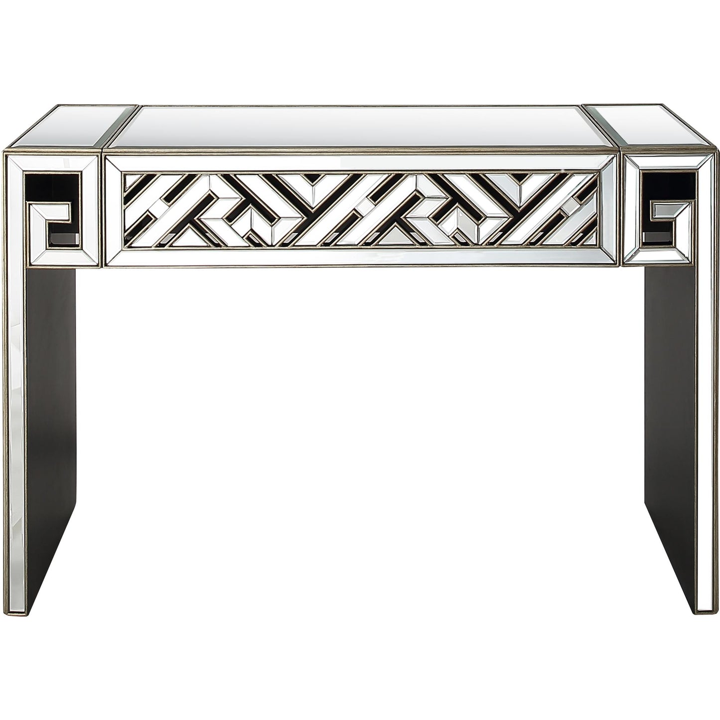 Becket Wall Mirror and Console Table