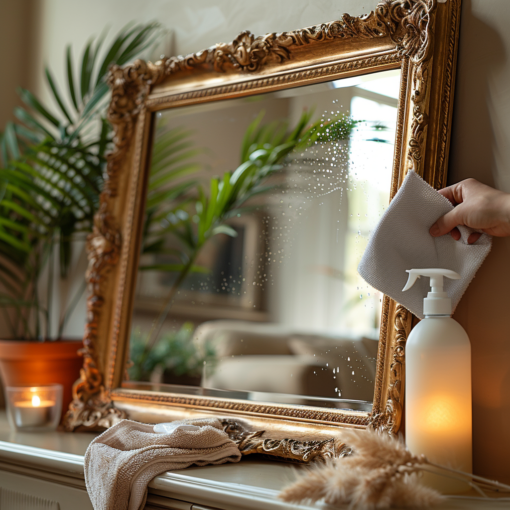 How to Clean Decorative Mirrors Without Damage