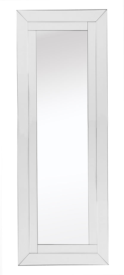 Lincoln Silver Classic Beveled Accent Mirror