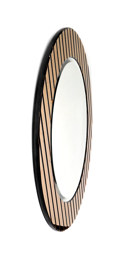 Yukon Gold Beveled Accent Mirror