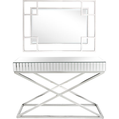 Kinney Wall Mirror and Console Table