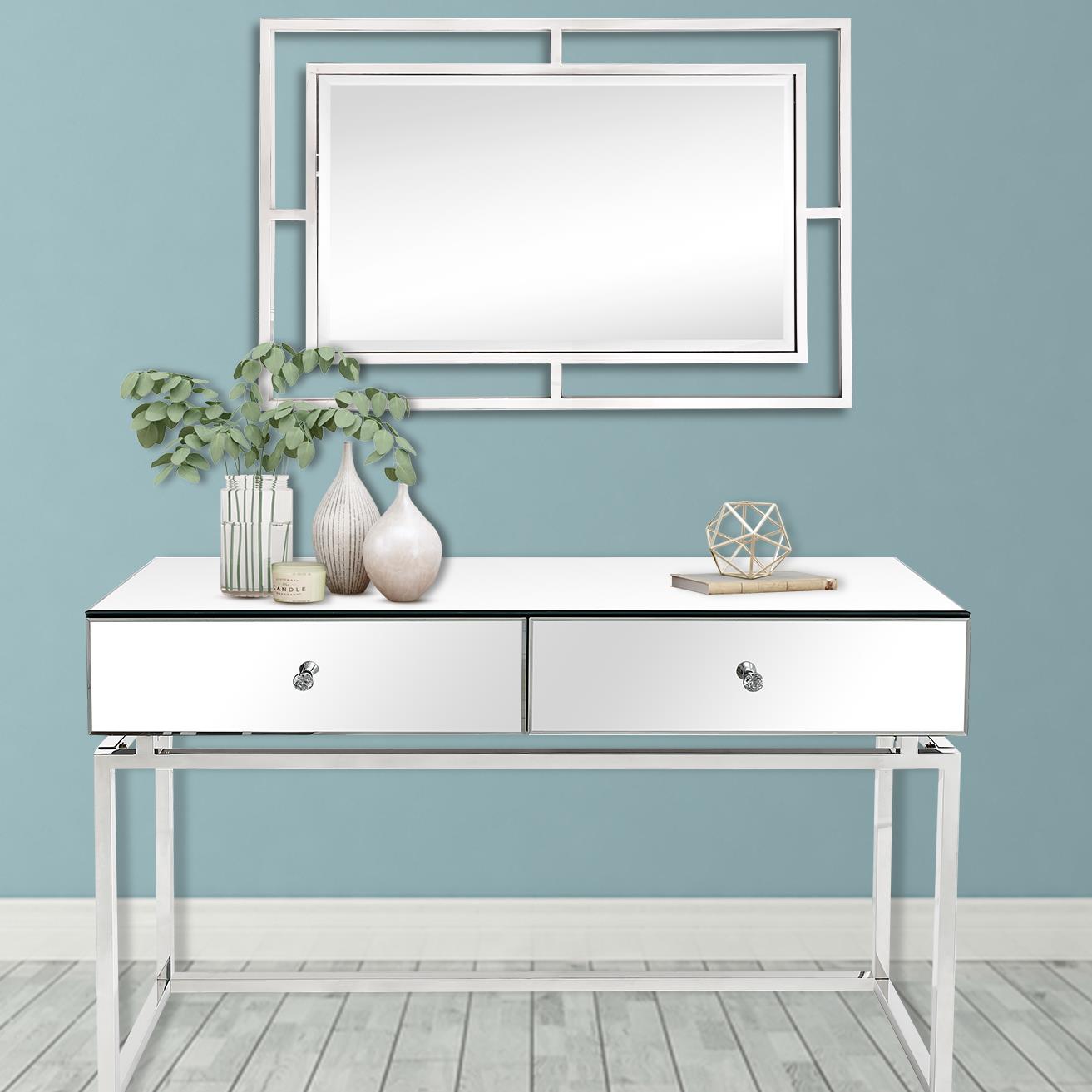 Addison Wall Mirror and Console Table