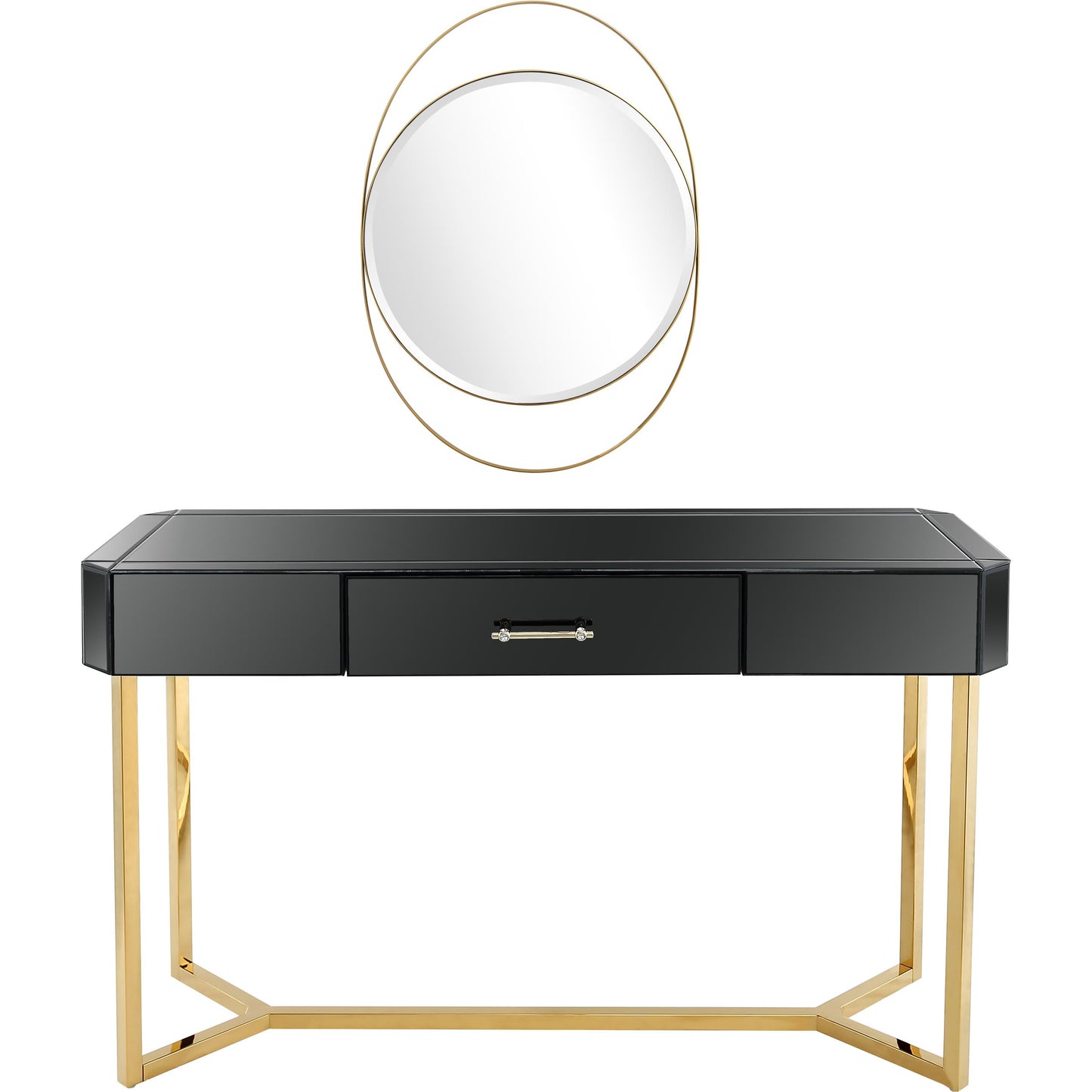 Sonya Wall Mirror and Console Table