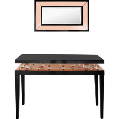 Gelenau Wall Mirror and Console Table
